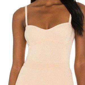 Soft Ribbed Jersey Knit Tank Top